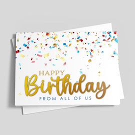 Pop of Fun Birthday Card