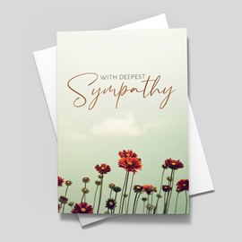 Elysian Fields Sympathy Card
