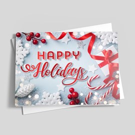Winter's Joy Holiday Card