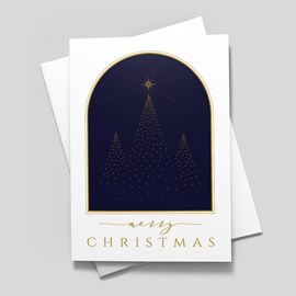 Tree Archway Christmas Card