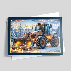 Seasonal Loader Christmas Card