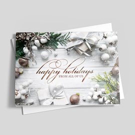 Festively Flawless Holiday Card