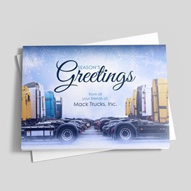 Seasonal Semis Holiday Card