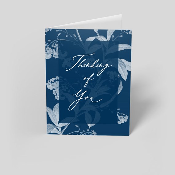 floral greeting card 