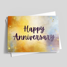 Sunrise Anniversary Card