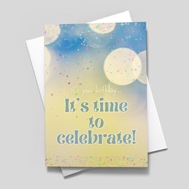 Perfect Celebration Birthday Card