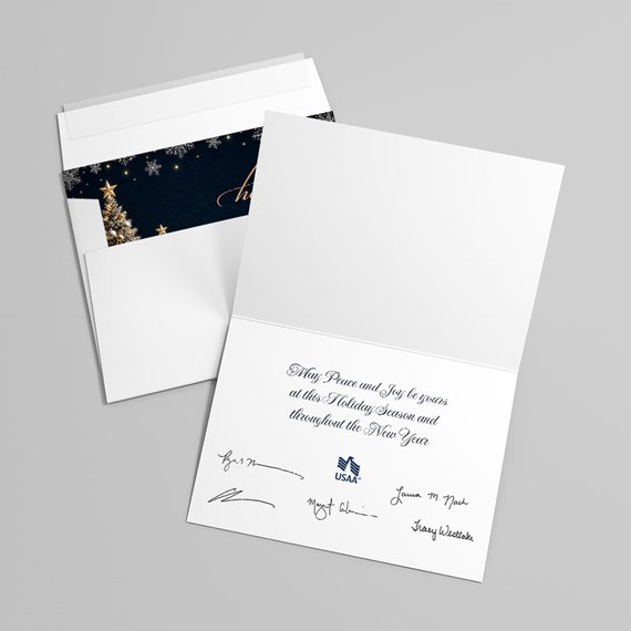 greeting card interior
