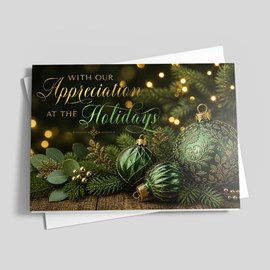 Rich Greens Holiday Card