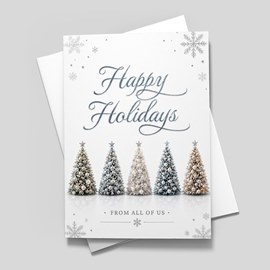 Trees in Order Holiday Card