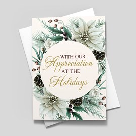 Center Of Appreciation Holiday Card
