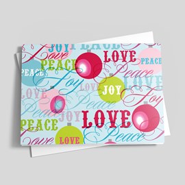 Pastel Peace and Joy