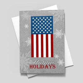 Happy Holiday Flag