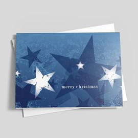 Merry Blue Stars