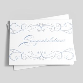 Flourish Congratulations Card