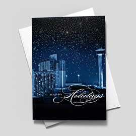 San Antonio Glitter in Blue