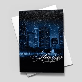 Los Angeles Glitter in Blue