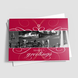 Greetings from Dallas in Red