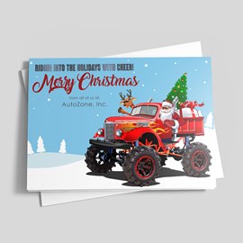 Monster Truck Santa