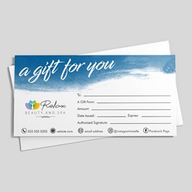 Blue Sky Gift Certificate
