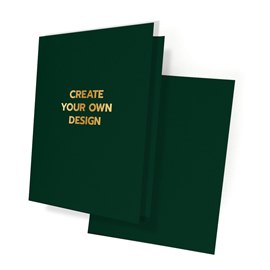 Legal Emerald Green Foil Folder