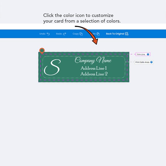 customizable text area with decorative border