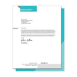 Corporate Icon Letterhead