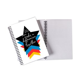 10pcs Cheap Factory Printed Personalized A5 Size Spiral Journal