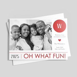 Oh What Fun Red Dots