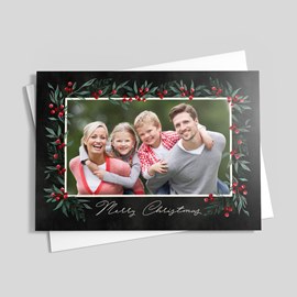 Winter Berry Photo Card