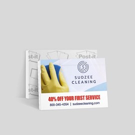 Squeaky Clean Post-it® Notes
