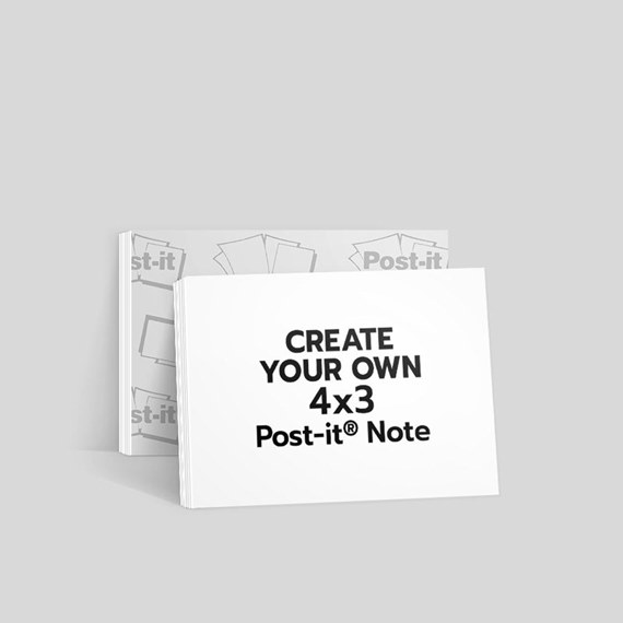 Create Your Own Custom 3x3 Post It Note - 6 Pads
