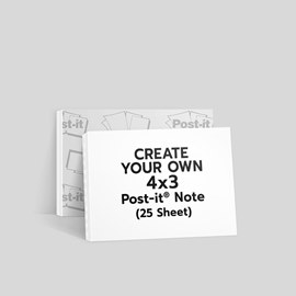 Custom Post-it® Notes by 123Print®