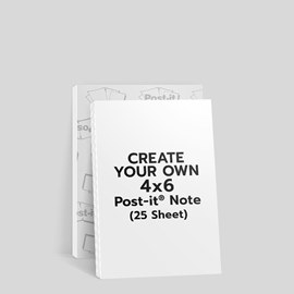 4x6 Post-it® Note - 25 sheet