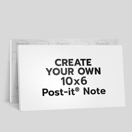 Custom 10x6 Post-It® Notes