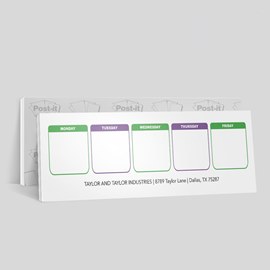 Detailed Days 10x3 Pad