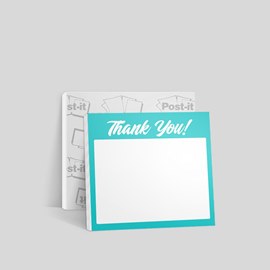 Thank You Post-It Note