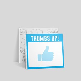 Thumbs Up Post-it