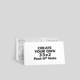 Custom 3.5x2 Post it Notes