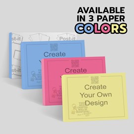 Custom 4x3 Colored Paper
