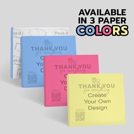 Custom 3x3 Colored Paper