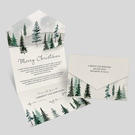 Tree Farm Seal and Send Christmas Card