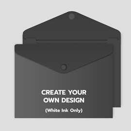 Velcro Close Smoke Poly Envelope