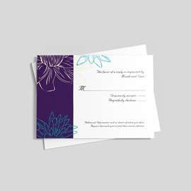 Bridal Bloom RSVP Card